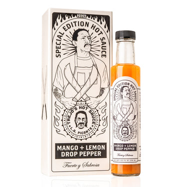Trejo's Mango and Lemon Drop Pepper Hot Sauce Special Edition - Signed and Numbered - The Pepper Pantry (Formerly Marie Sharp's)